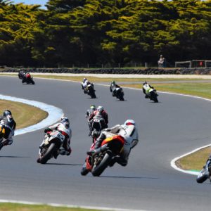 Island Classic on track action from 2019