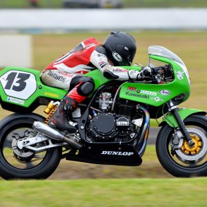 Josh Hayes 4 finished the weekend off with a win in race four like he did in 2019. Image Russell Colvin