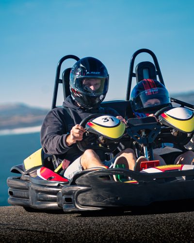 The Sodi 2Drive tandem karts allow the whole family to experience the fun